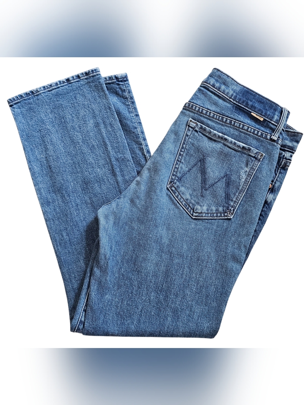 MOTHER Superior The Rascal Ankle 'A Little Dirt Never Hurt' Women's Jeans, 31 - Picture 7 of 15